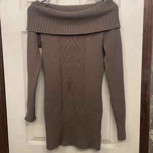 Off the shoulder sweater
